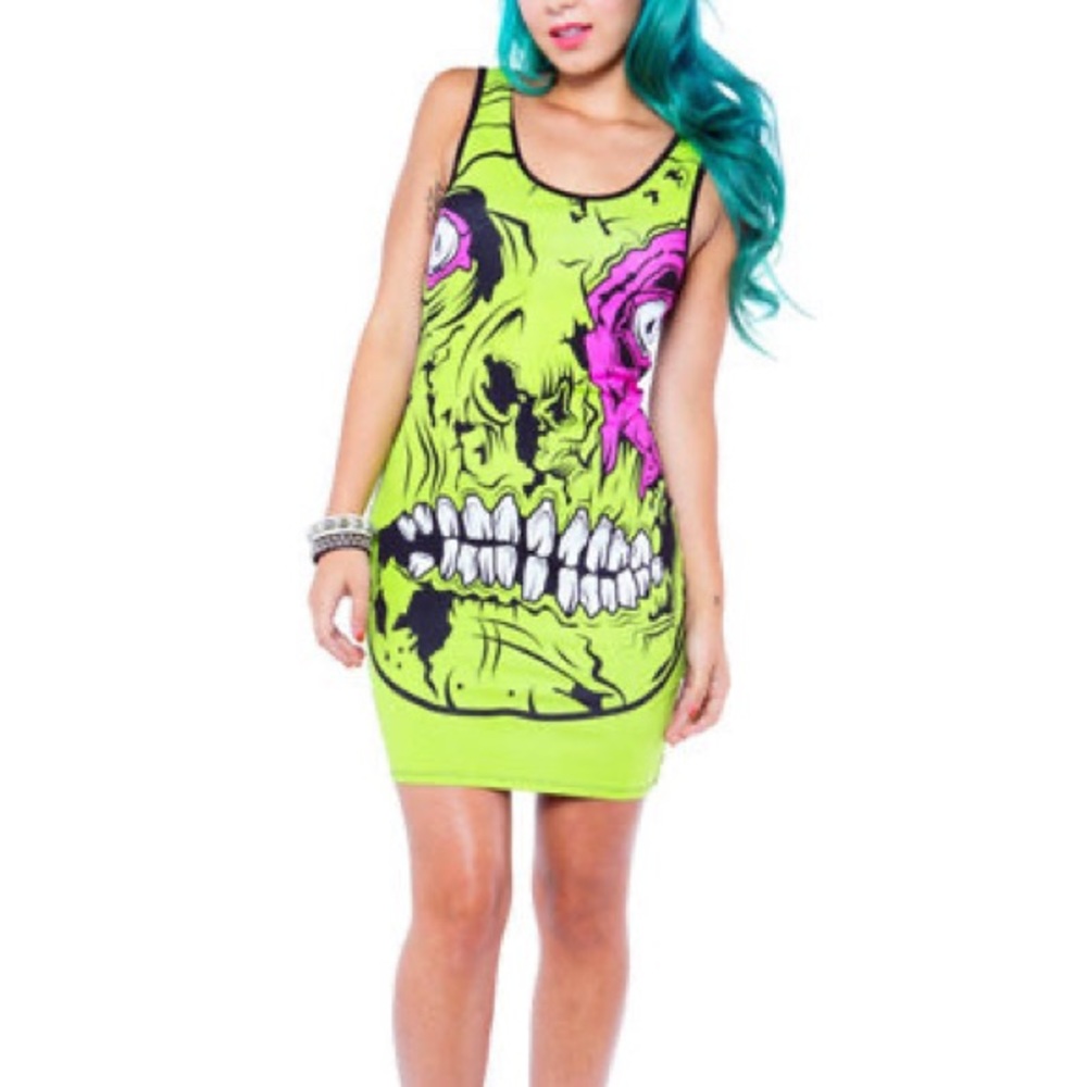 Zombie Stomper Sequin Minidress Tunic